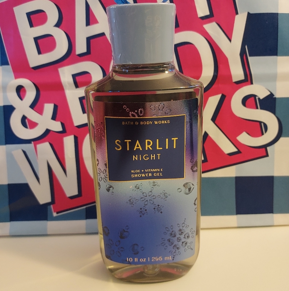 BBW Starlite Night shower gel 10oz.